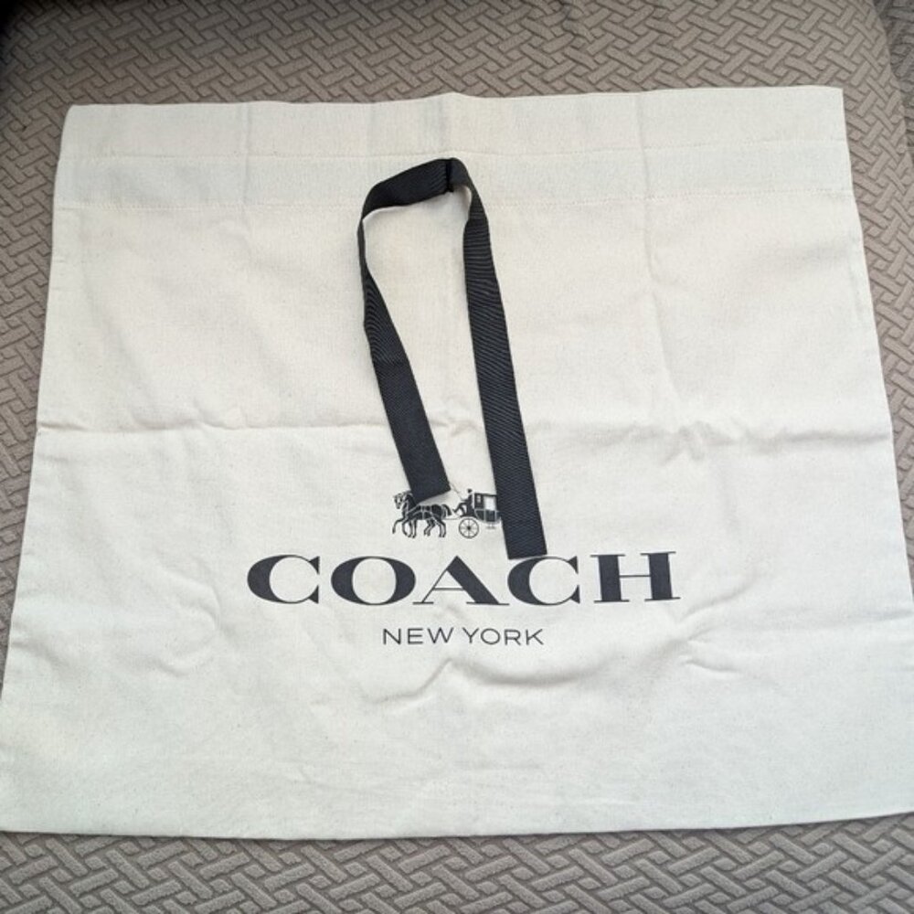 COACH Dust Bag 24.5" x 25" New - Picture 2 of 2